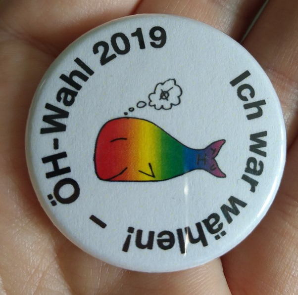 Wahlbutton klein Wahlbutton klein